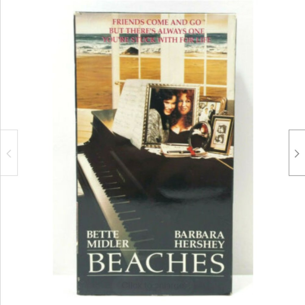 Beaches (VHS, 1996) 4932E1M